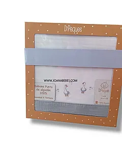 Juego sabanas DE PUNTO CUNA OCAS CELESTE