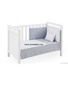 EDREDON Y CHICHONERA OCAS GRIS