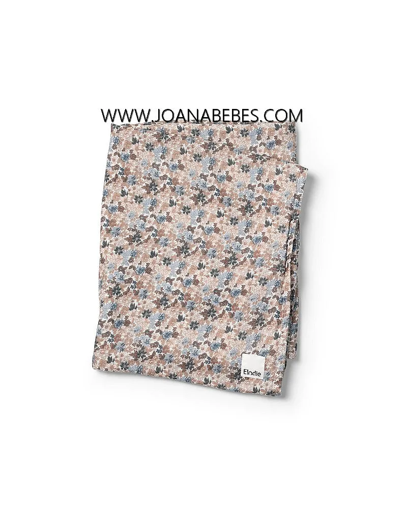 ELODIE Manta de muselina de bambú - Blue Garden 30350200414 Blue Garden