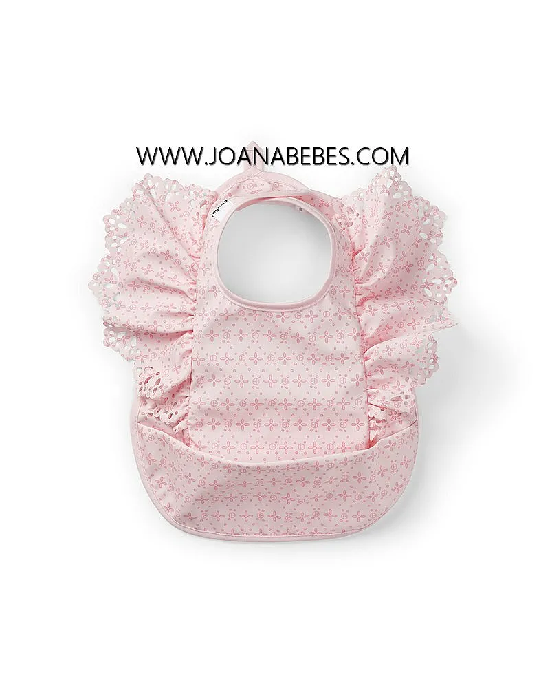 ELODIE Babero para bebé - Embroidery Anglaise Pink
