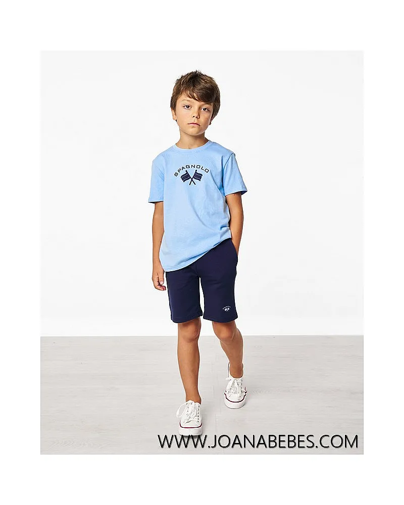 SPAGNOLO SET CAMISETA Y BERMUDA 3246
