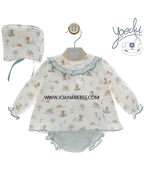 YOEDU JESUSITO CON CAPOTA COLECCION MUSELINA