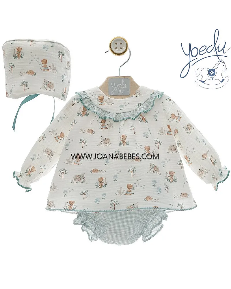 YOEDU JESUSITO CON CAPOTA COLECCION MUSELINA