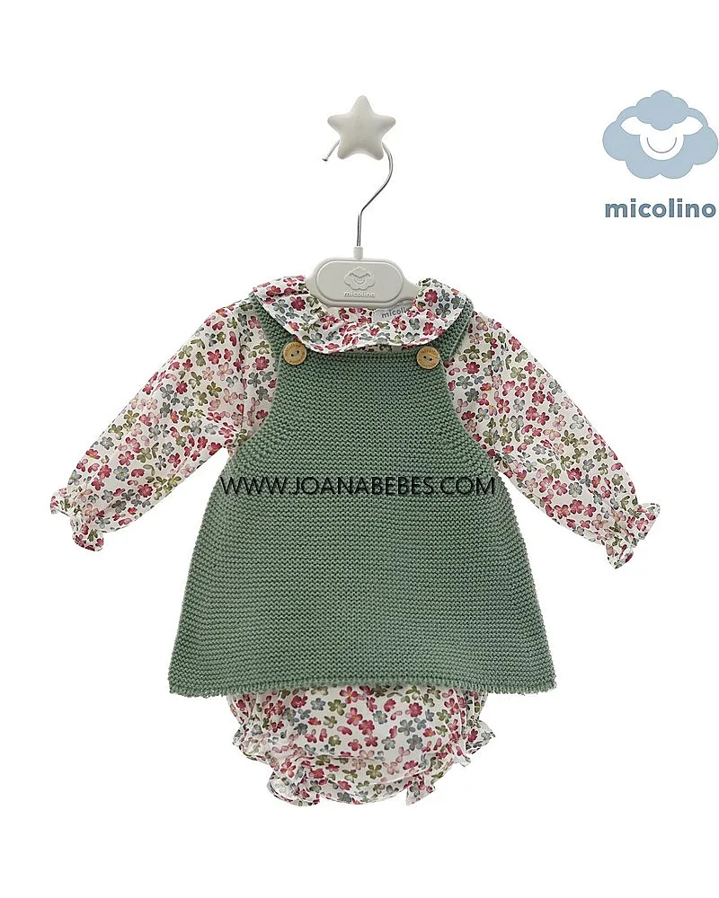 MICOLINO CONJUNTO PICHI 3 PIEZAS