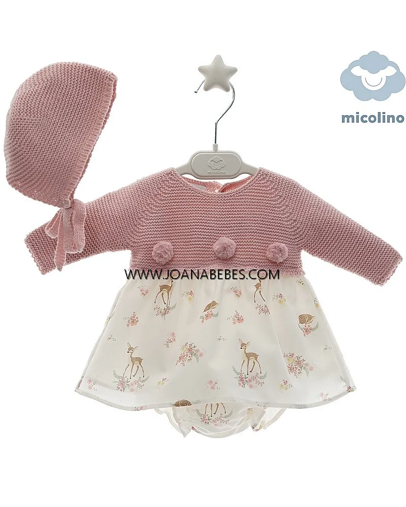 MICOLINO JESUSIN CON BRAGA Y CAPOTA COLECCION BEATRICE