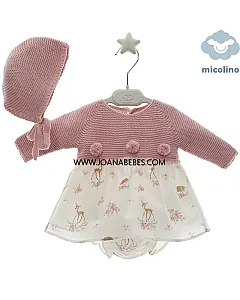 MICOLINO JESUSIN CON BRAGA Y CAPOTA COLECCION BEATRICE