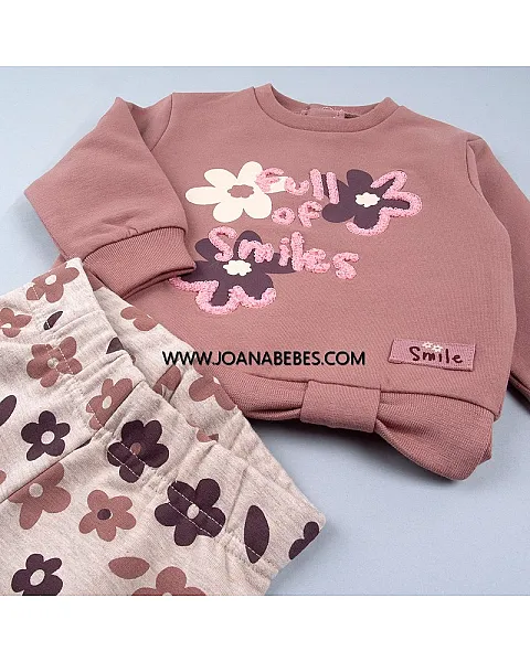 BABYBOL CONJUNTO FLORES
