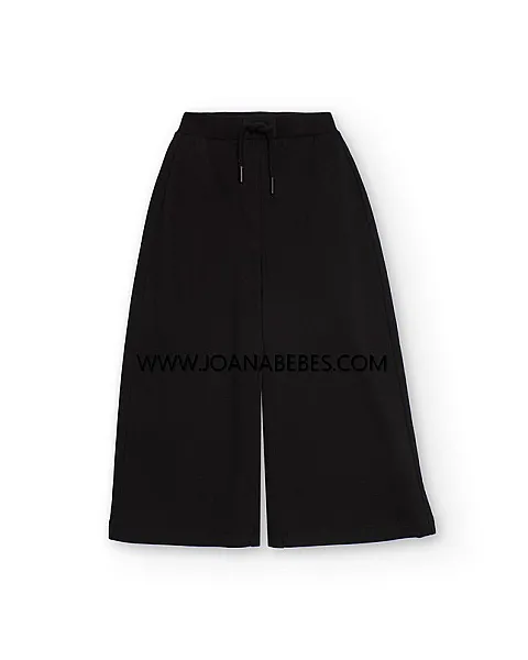 NATH KIDS PANTALON PALAZO NEGRO