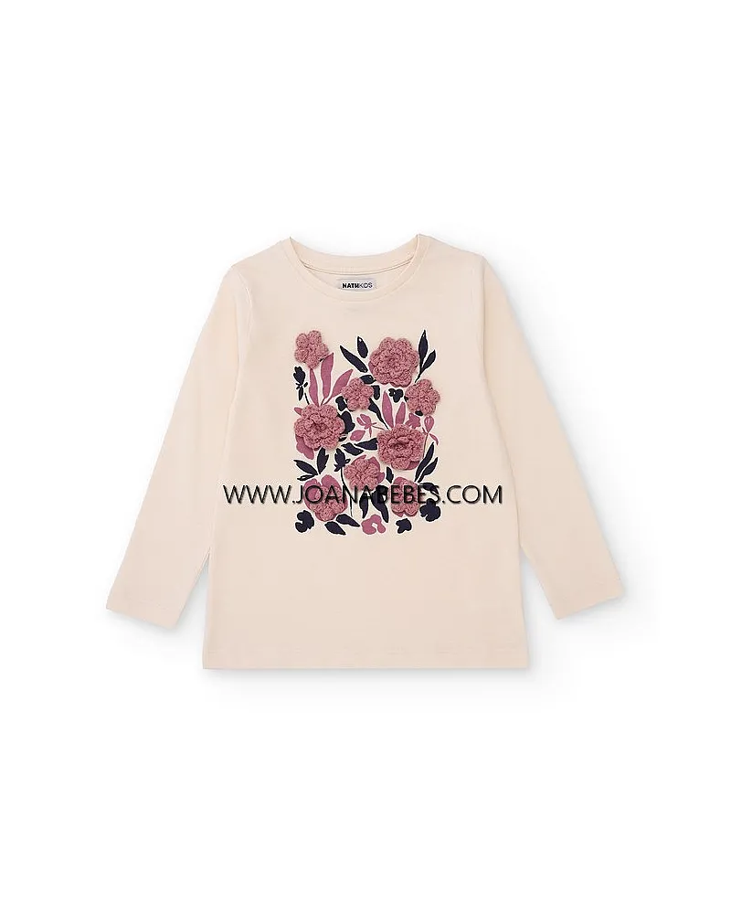 NATH KIDS CAMISETA FLOWERS KG09T701E3