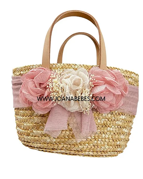 BOLSITO CAPAZO DE MIMBRE 20 X 12 CM