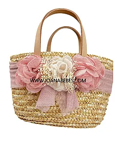 BOLSITO CAPAZO DE MIMBRE 20 X 12 CM