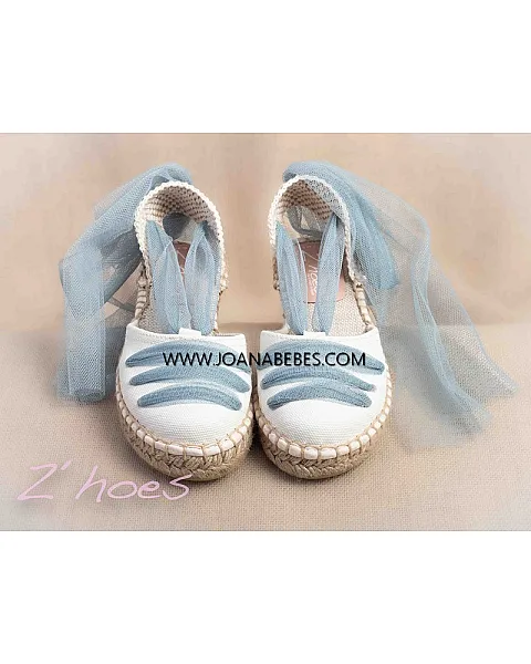 ZOYSAN VALENCIANA SALON PIQUE TUL AZUL