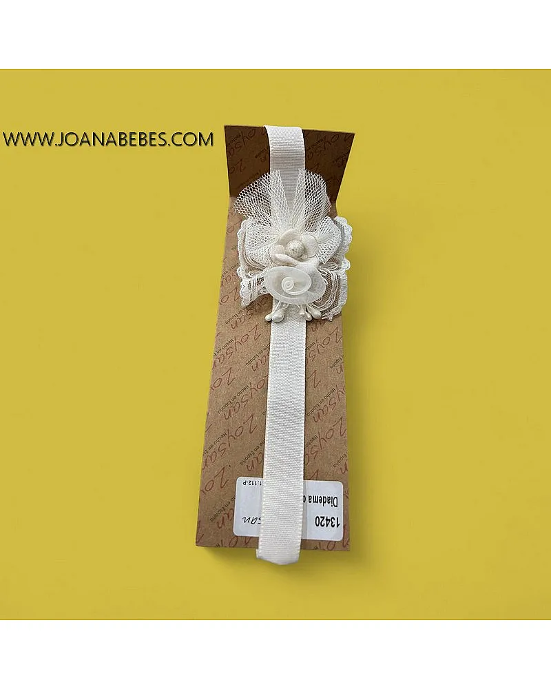 DIADEMA PARA BEBE BEIG