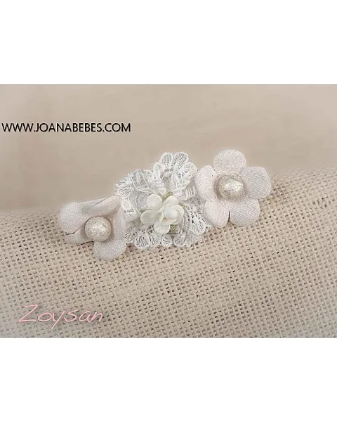 PINZAS CEREMONIA 2 unidades BEIG