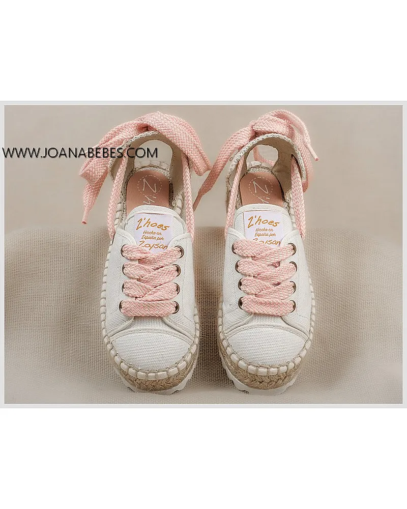 ZOYSAN SNEAKERS DE PIQUE ROSA