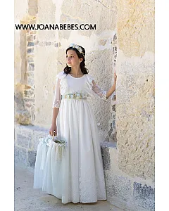 ALHUKA VESTIDO DE COMUNION musgo