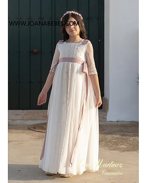EVA MARTINEZ VESTIDO DE COMUNION VESTIDO LINA