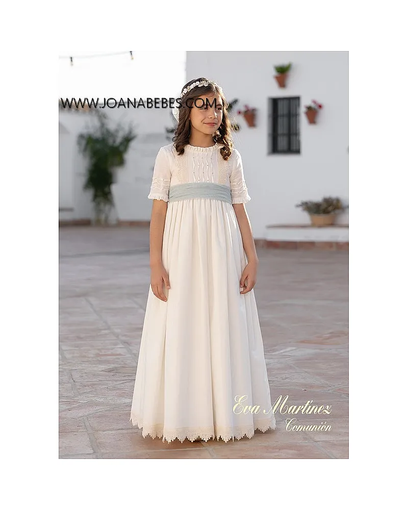 EVA MARTINEZ VESTIDO DE COMUNION LEYRE