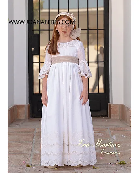 EVA MARTINEZ VESTIDO DE COMUNION LULA