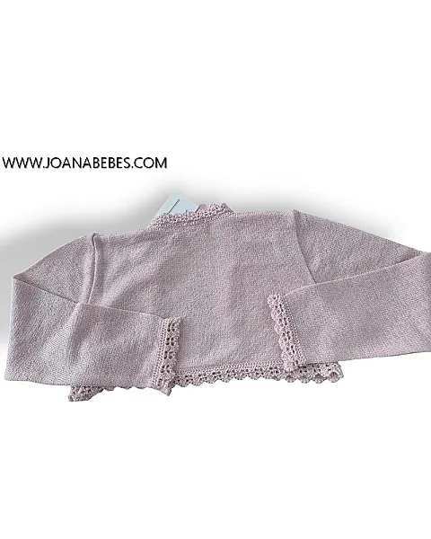 KIRIKI BOLERO ROSA BRILLO