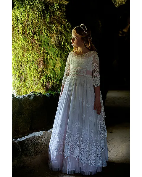 LA INFANTITA VESTIDO COMUNION REINA DE CORAZONES