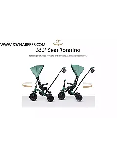 Triciclo Evolutivo Qplay 6 En 1 Elite GRIS