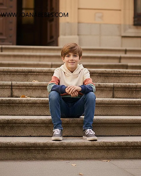 SUDADERA RAYAS COLORES OVERSIZE 3797