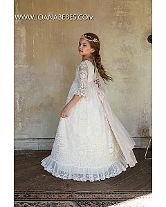 MON AIR VESTIDO COMUNION POEMA ROSA