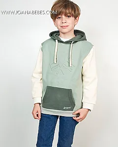 SPAGNOLO SUDADERA COMBINADA BANDERAS 3802