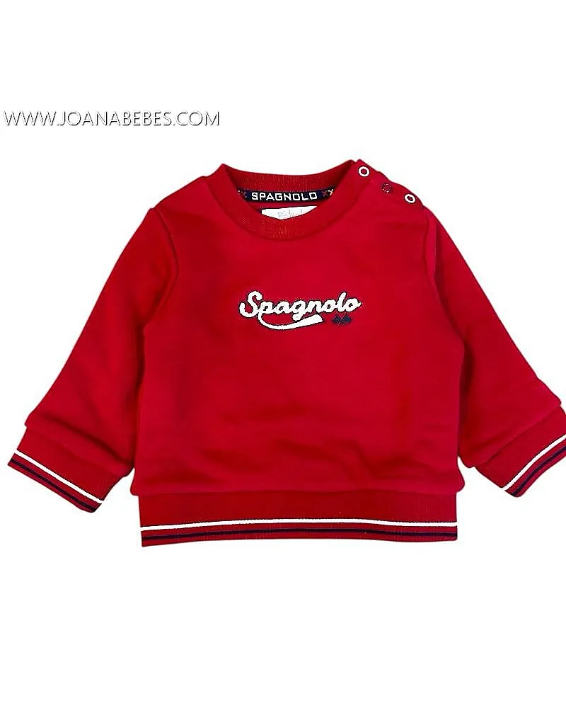 SPAGNOLO SUDADERA UNIVERSITARIO