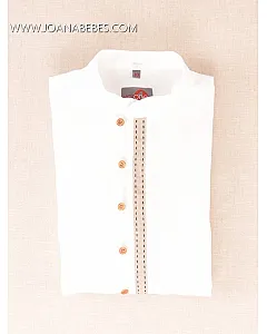 CAMISA LINO BLANCO -TINTA MAO