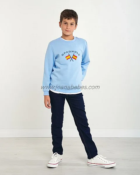 SUDADERA BANDERAS SPAGNOLO