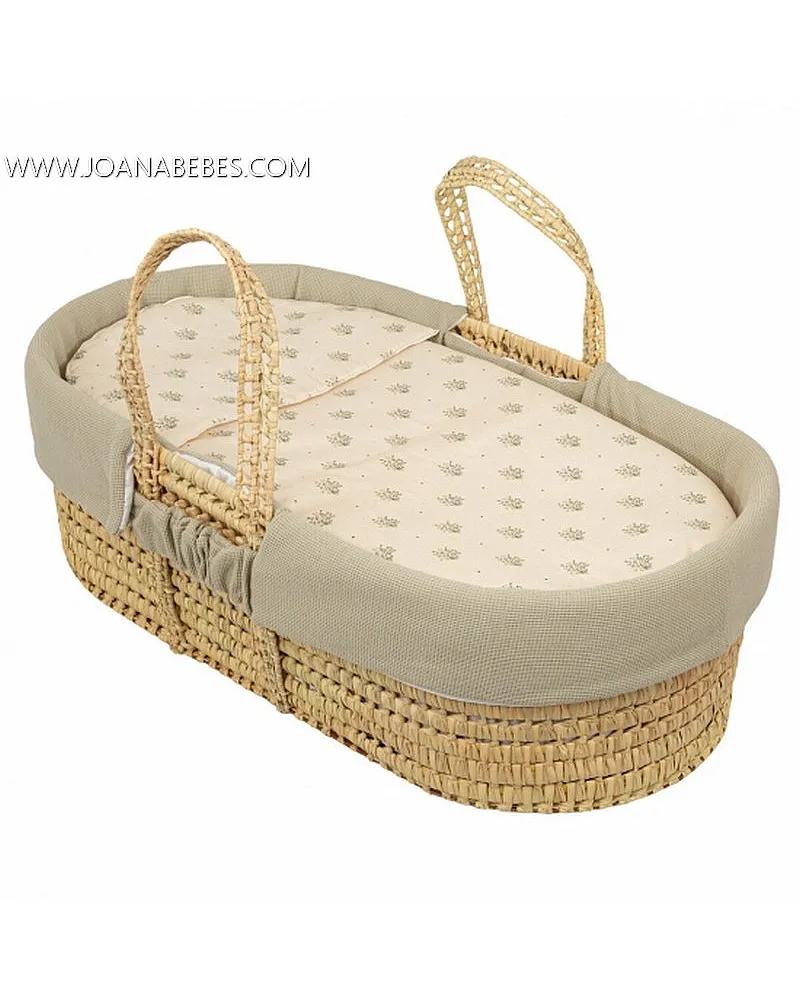 Bimbi capazo waffle verde