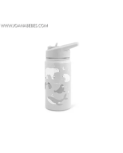 Botella térmica infantil con pajita 350 ml polaris glaciar