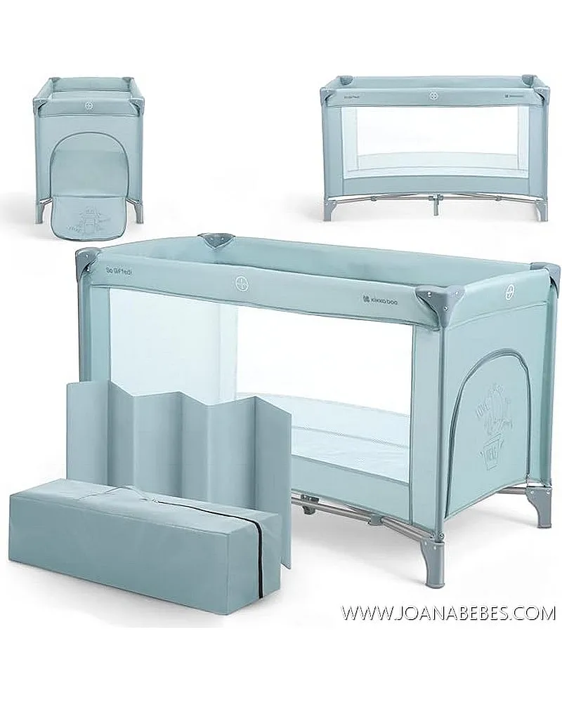 Cuna de viaje 1 nivel So Gifted menta