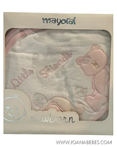 MAYORAL Capa de baño OSITO ROSA