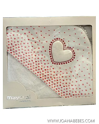MAYORAL Capa de baño CORAZONES