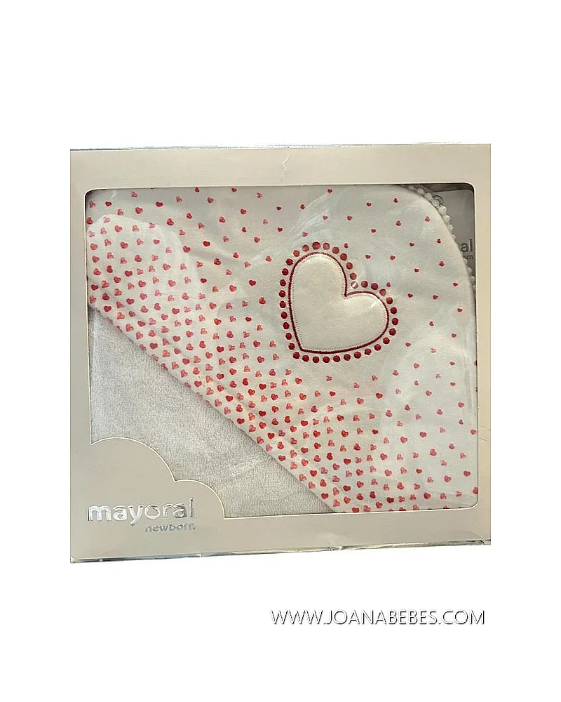 MAYORAL Capa de baño CORAZONES