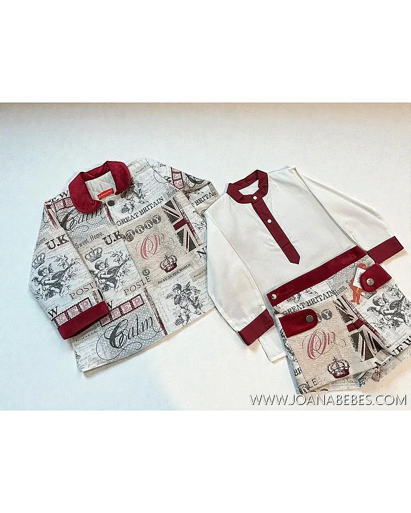 LA MARQUESITA REAL CONJUNTO 3 PIEZAS