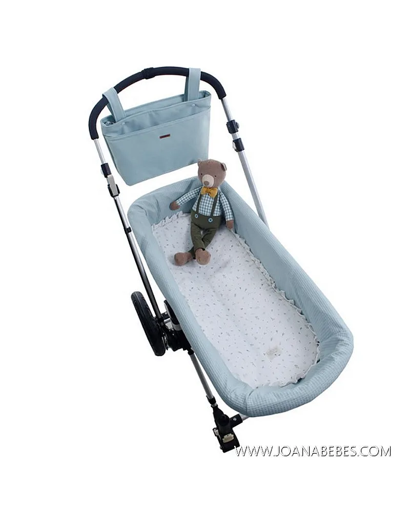 UZTURRE KIT BASE CAPAZO CON VOLANTE Y MUSELINA OFELIA