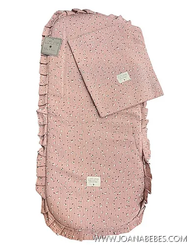 UZTURRE KIT BASE CAPAZO CON VOLANTE Y MUSELINA TILDARE