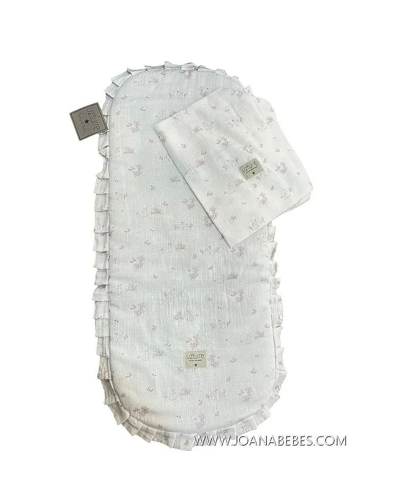 UZTURRE KIT BASE CAPAZO CON VOLANTE Y MUSELINA TELMARE