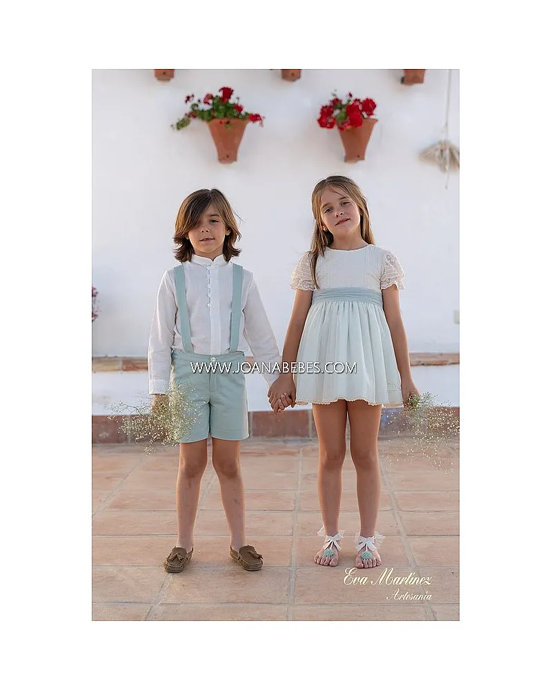 EVA MARTINEZ VESTIDO Y BRAGUITA CEREMONIA M/C