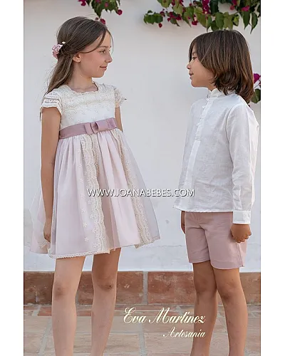 EVA MARTINEZ VESTIDO Y BRAGUITA CEREMONIA