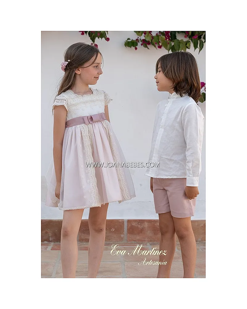 EVA MARTINEZ VESTIDO Y BRAGUITA CEREMONIA