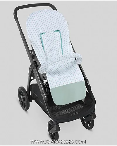 PAZ RODRIGUEZ COLCHONETA SILLA UNIVERSAL PRAVIA VERDE AGUA