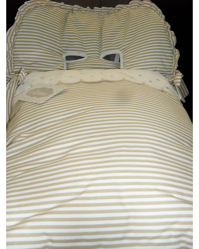 SACO DE SILLA Y PANERA (CAMEL)