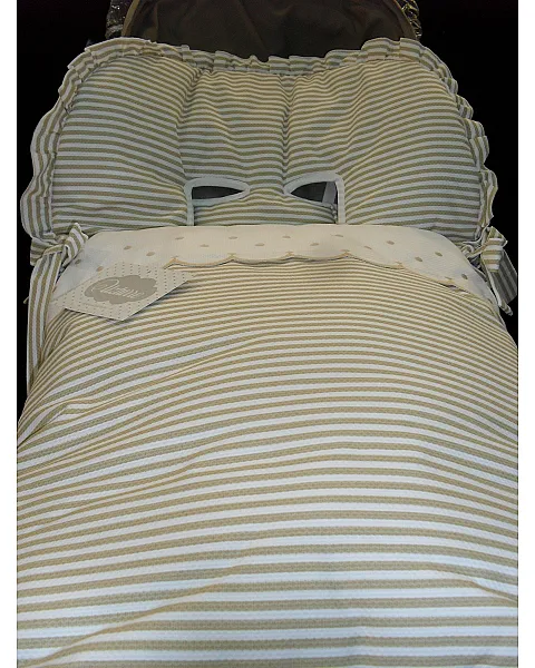 SACO DE SILLA Y PANERA (CAMEL)