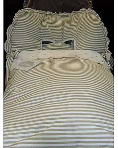 SACO DE SILLA Y PANERA (CAMEL)