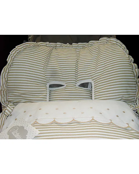 SACO DE SILLA Y PANERA (CAMEL)